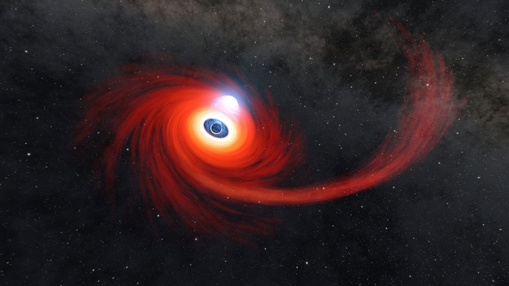 
			NASA Gets Unusually Close Glimpse of Black Hole Snacking on Star - NASA			