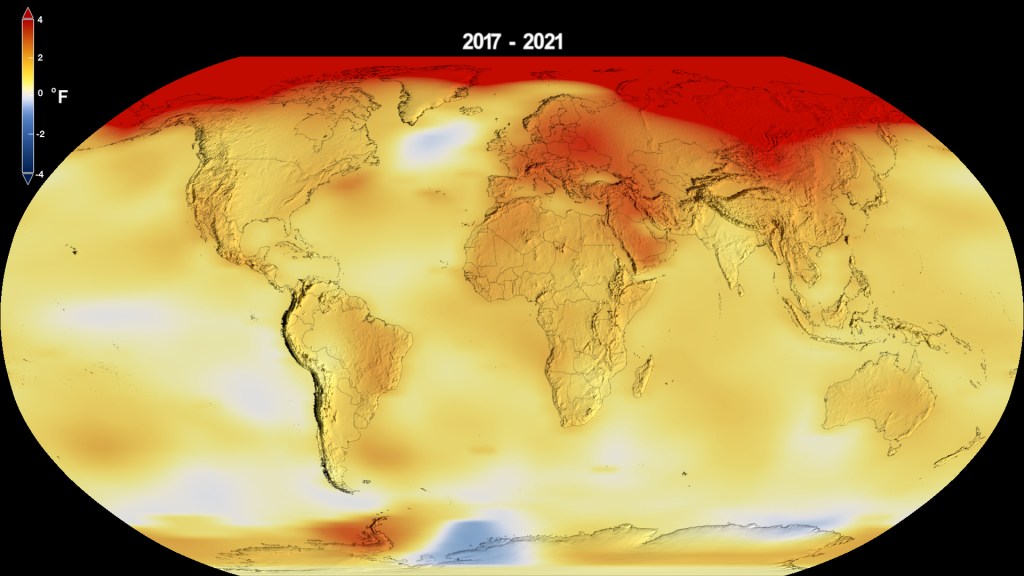 NASA, NOAA to Announce 2022 Global Temperatures, Climate Conditions