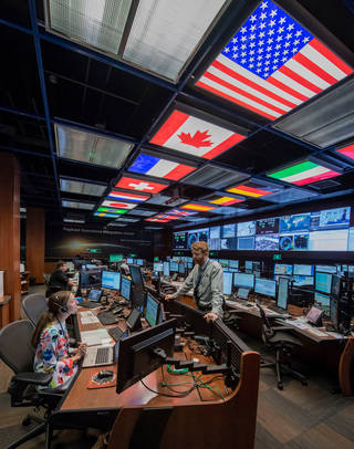 The Payload Operations Integration Center at NASA’s Marshall Space Flight Center