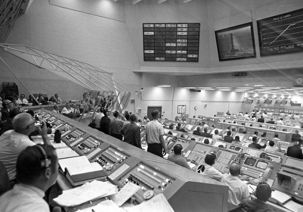 Apollo 12 Launch Control Center