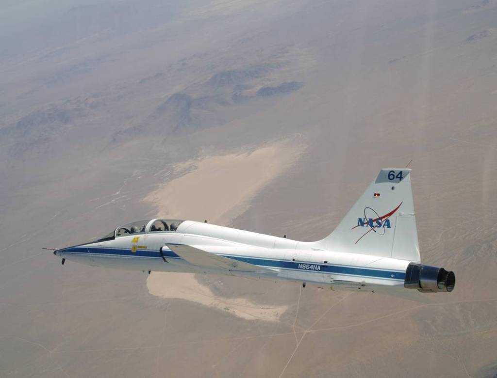 Northrop T-38 Talon During Mission Support Flight