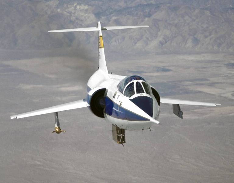 F-104 Starfighter in flight