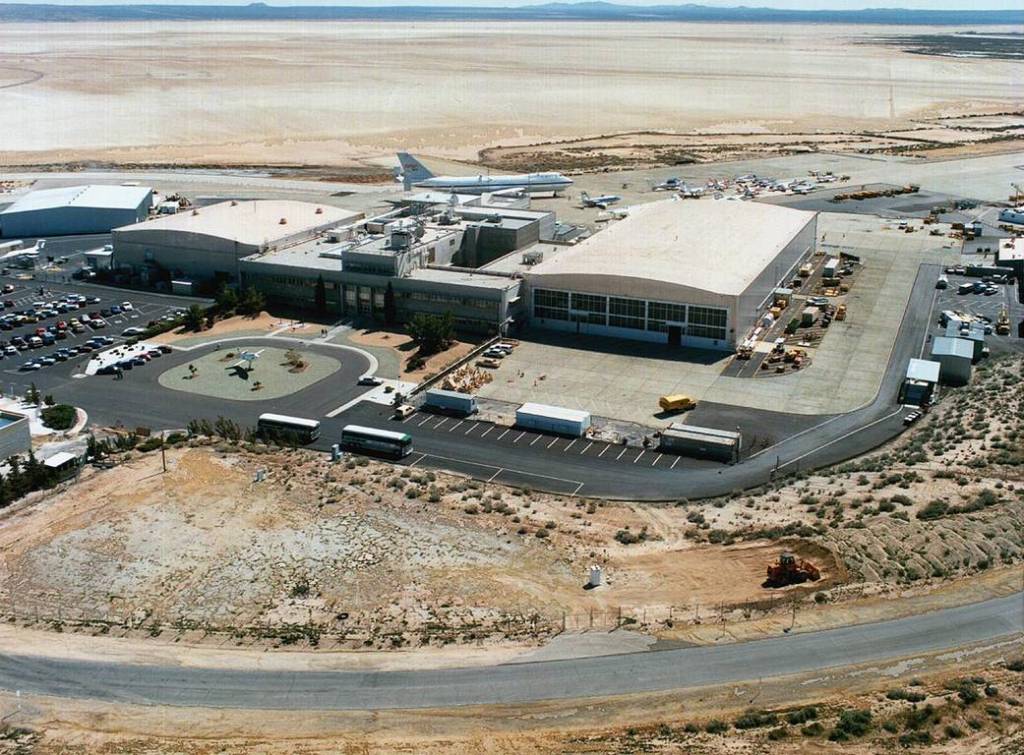 Aerial View of Dryden Flight Research Center
