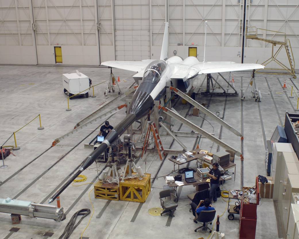 Ground Vibration Tests for Quiet Spike - NASA