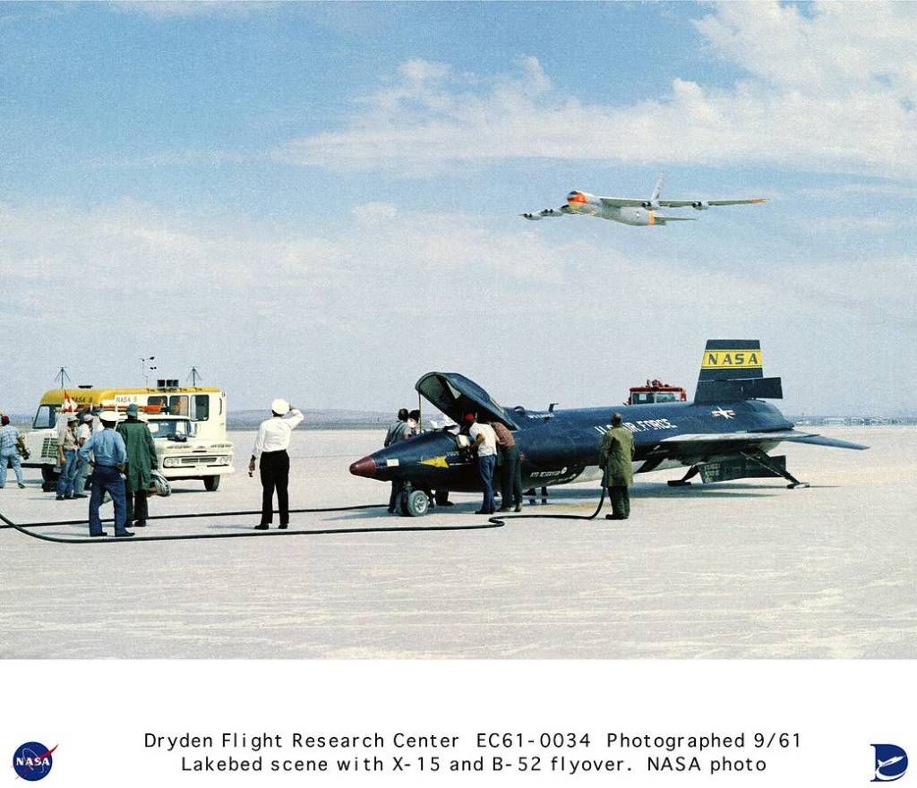 X-15 with B-52 Fly-By