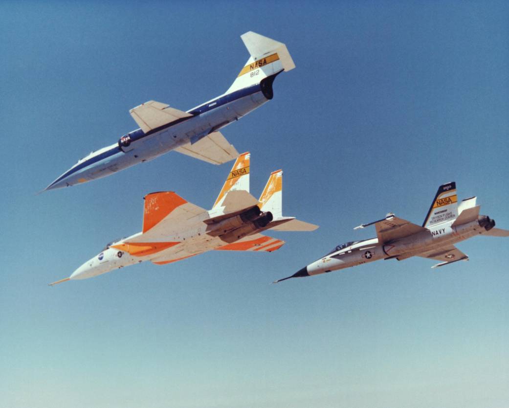 F-104N, F-15A, and YF-17 Used in Transonic Speed Study
