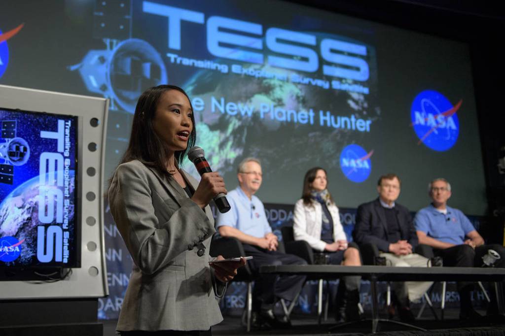 NASA Public Affairs Officer Felicia Chou