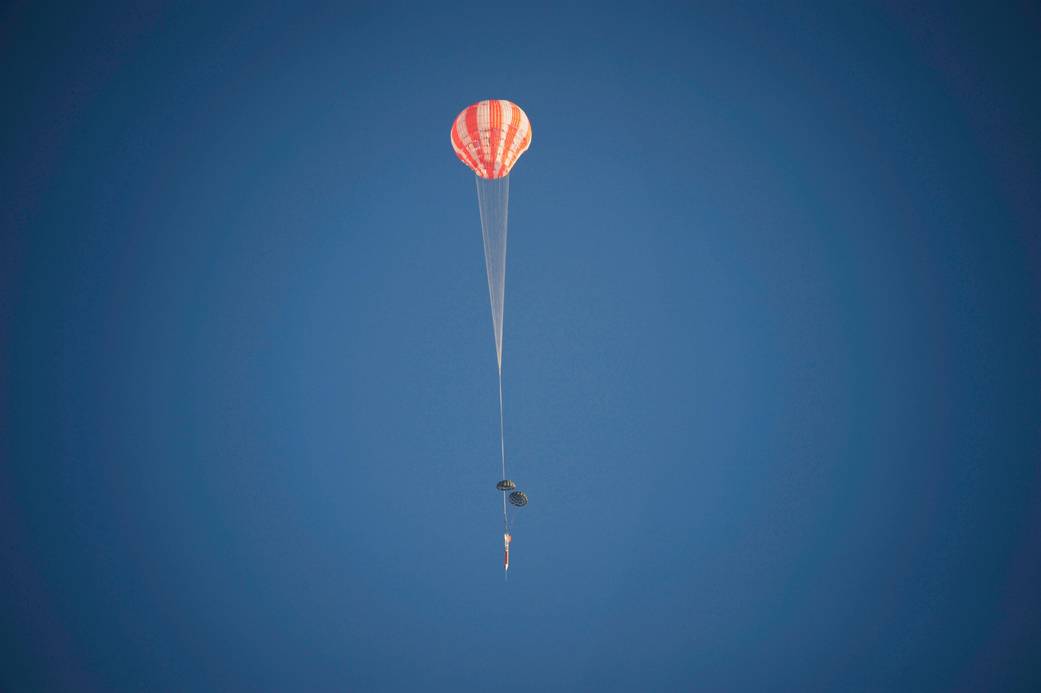 Orion Parachute Test, Sept. 21, 2010