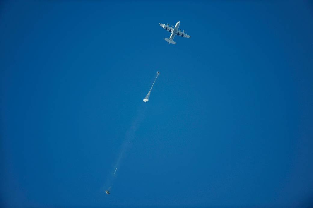 Orion Parachute Test, Sept. 24, 2010