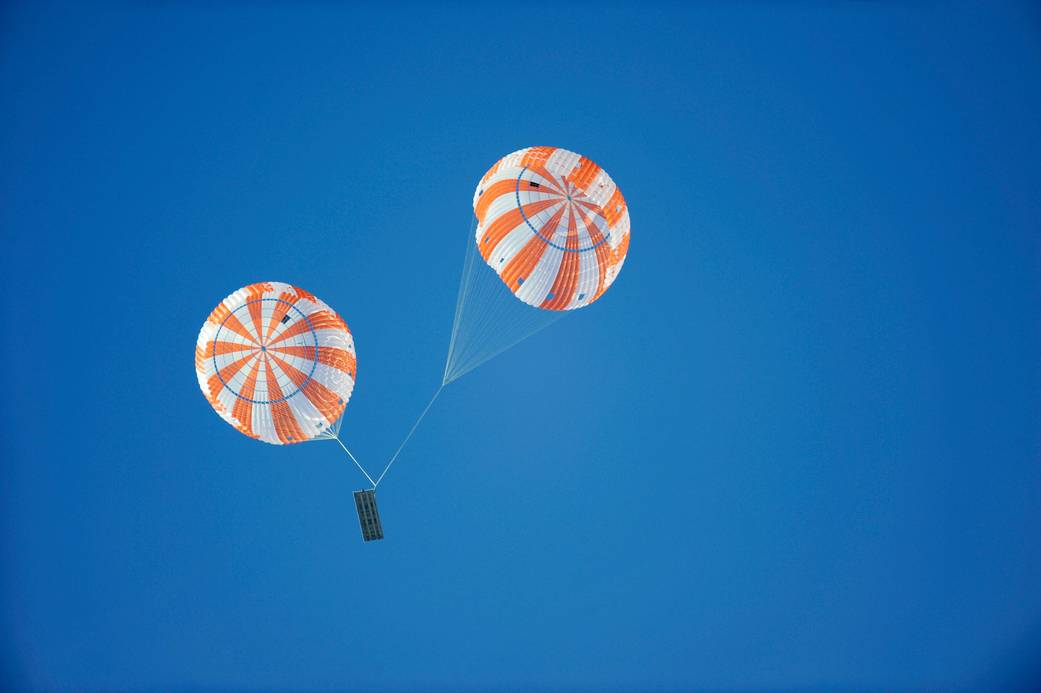 Orion Parachute Test, Sept. 24, 2010