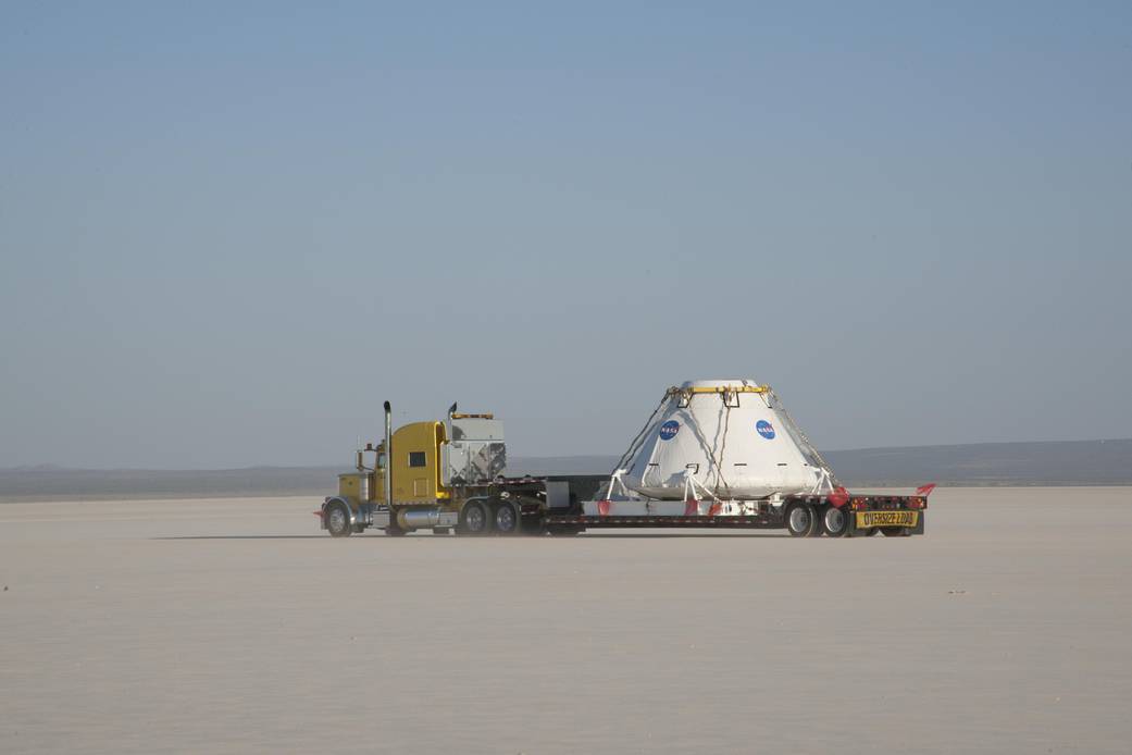 First Leg of Orion's Overland Journey