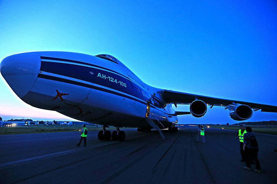 Antonov at NASA's Wallops Flight Facility