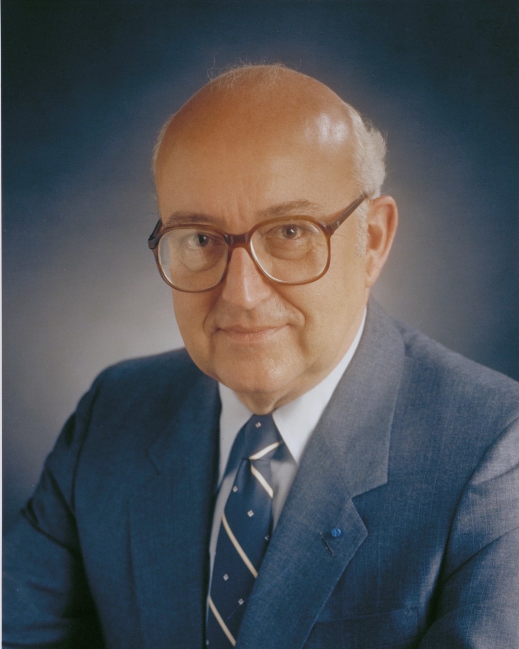 Portrait of Clarence "Sy" Syvertson, Director of Ames Research Center (1978-1984).