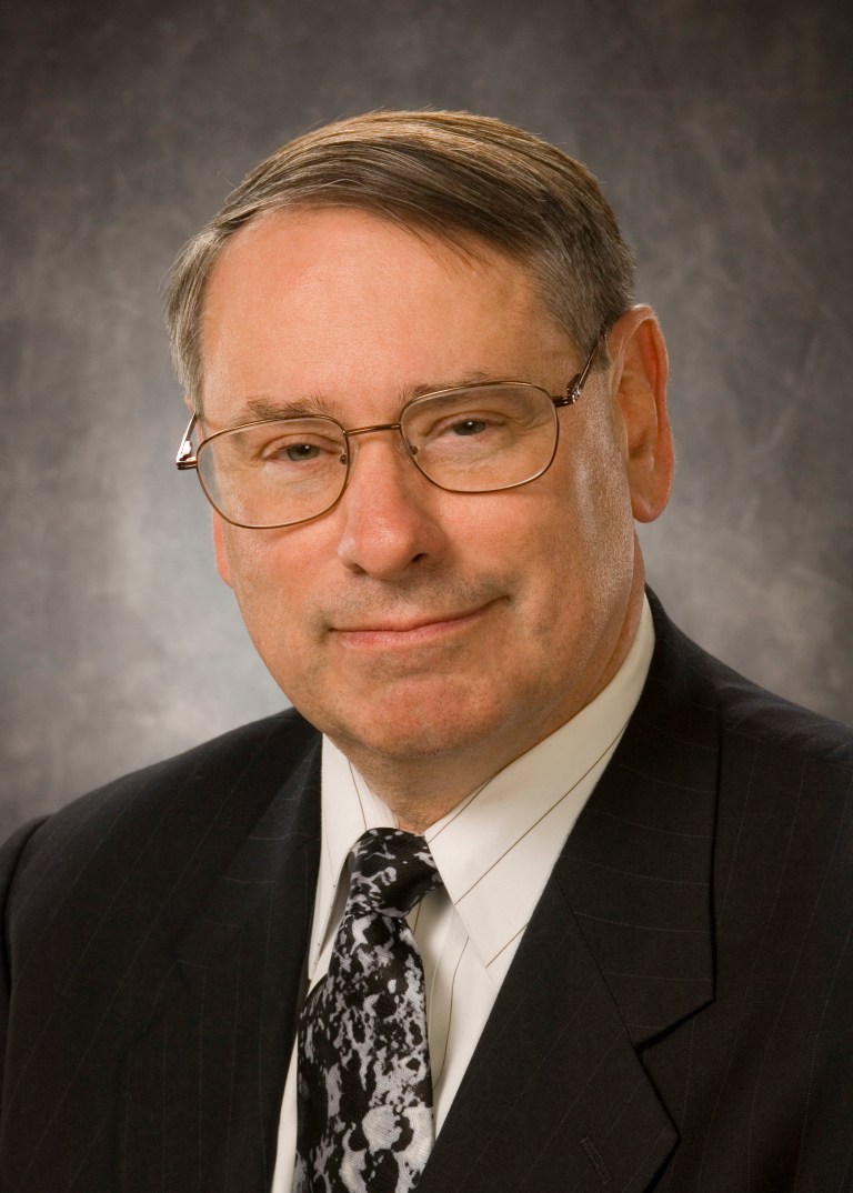 Studio Portrait of Ames Center Director (2006-2015) Simon Pete Worden.