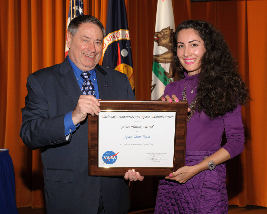 SpaceShop Wins Ames Honor Award