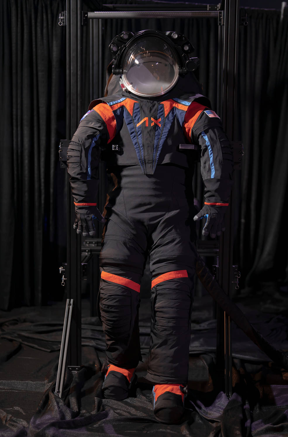 Space suit helmet cameras use Wi-Fi® to stream video