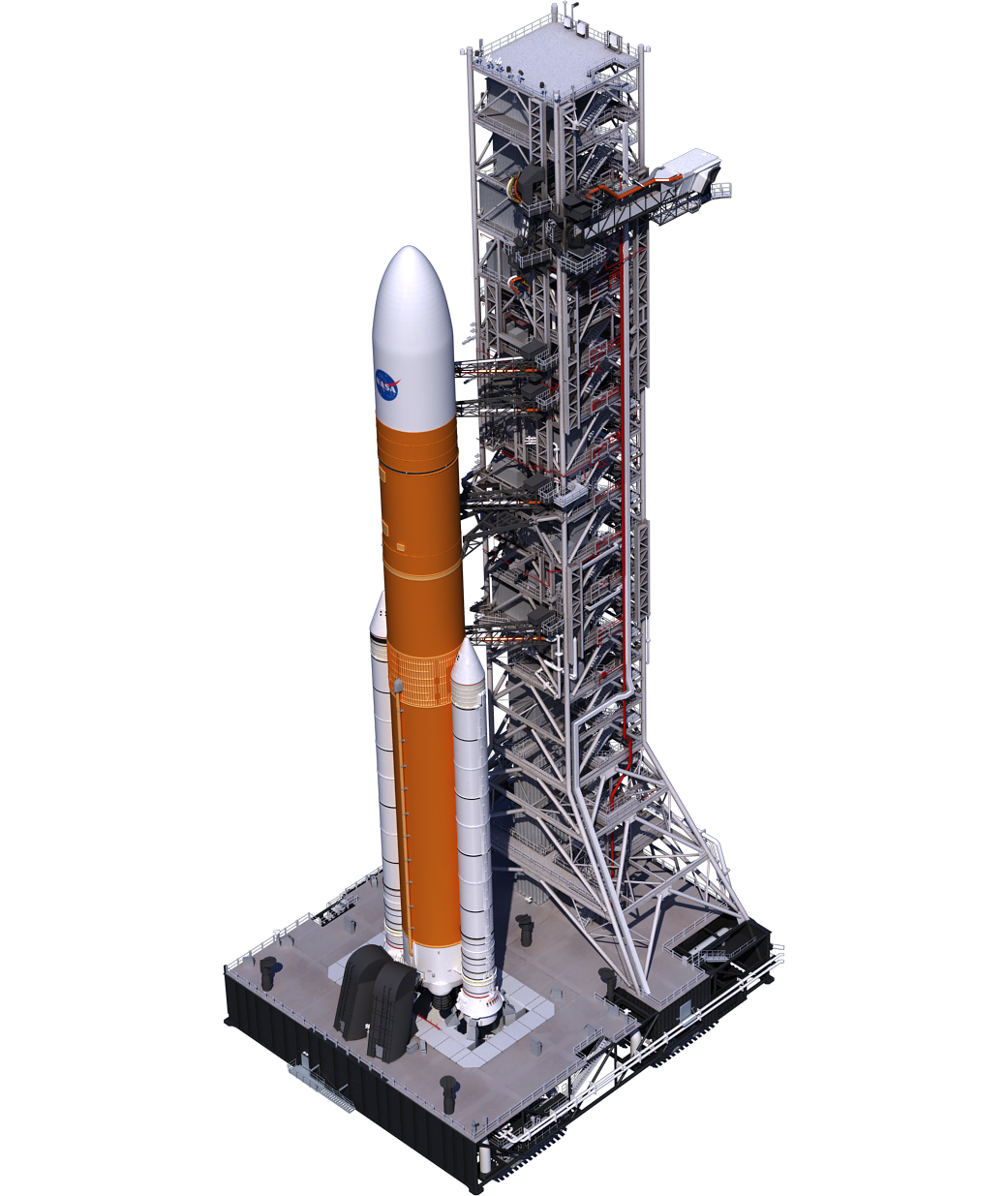Space Launch System in Block 1 Cargo Configuration - NASA