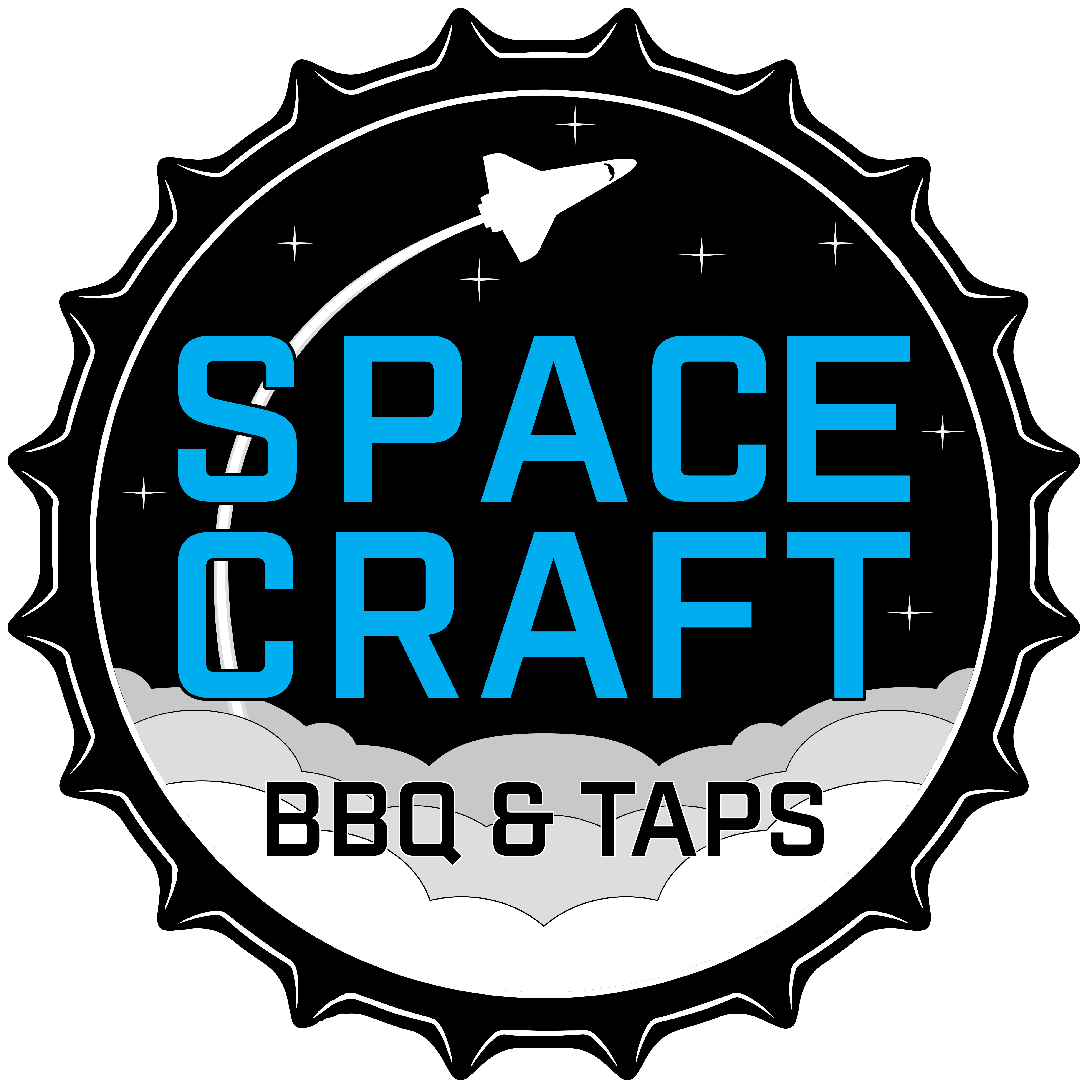 Space Craft BBQ & Taps logo