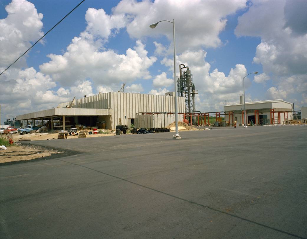 Construction of the ARMSEF Facility, facing northwest