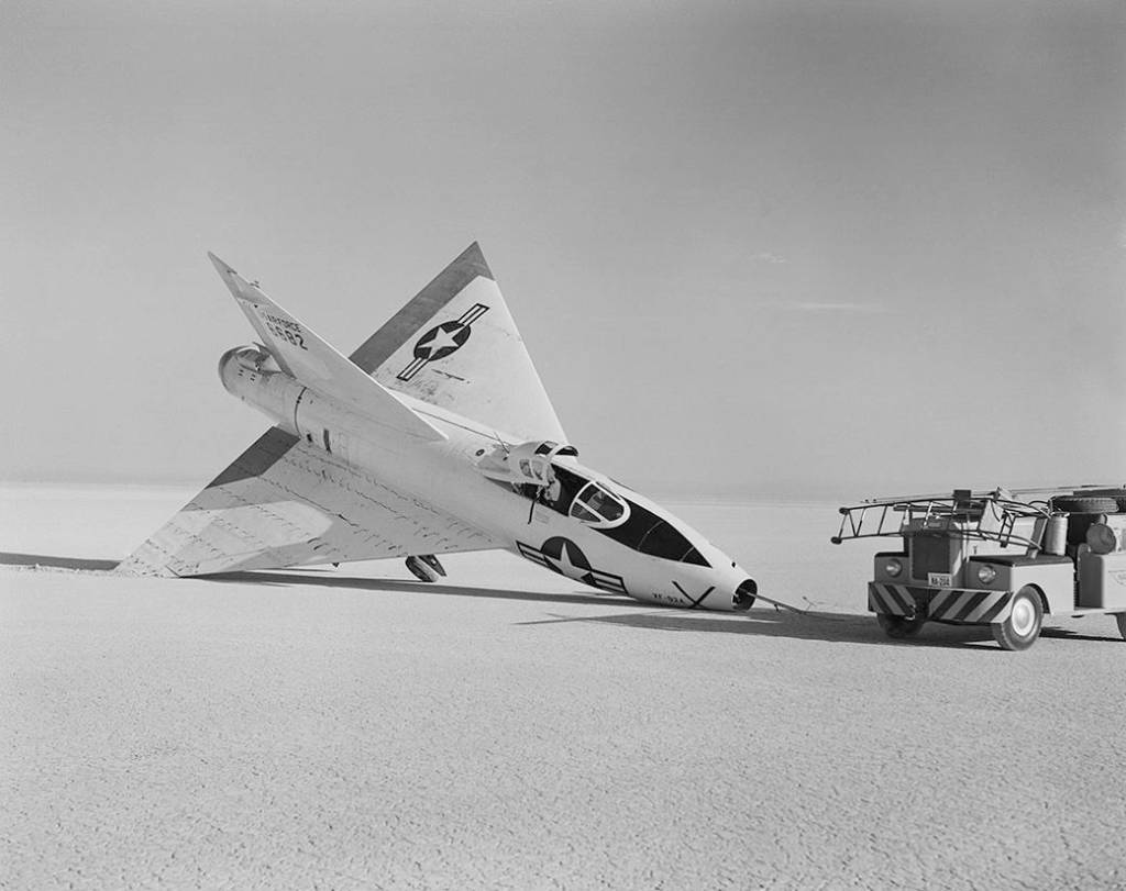 XF-92A Landing Mishap