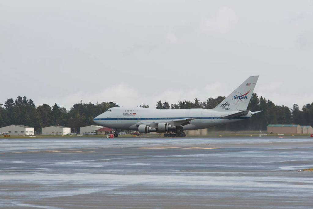 The SOFIA flying observatory arrived in Christchurch, New Zealand on July 18, 2013, for its first Southern Hemisphere deployment