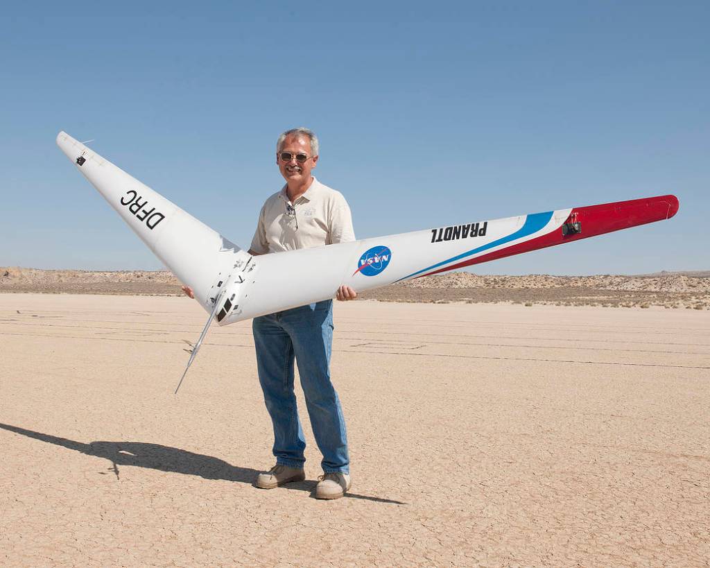 Al Bowers, Program Manager of PRANDTL-d Flying Wing