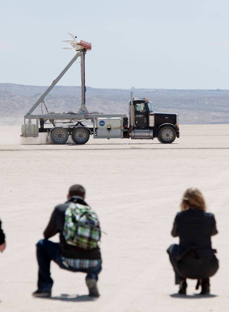 Specially Modified Truck for HEIST Ground Tests