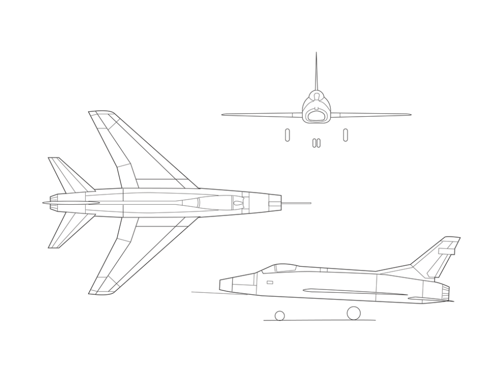 F-100 Illustration