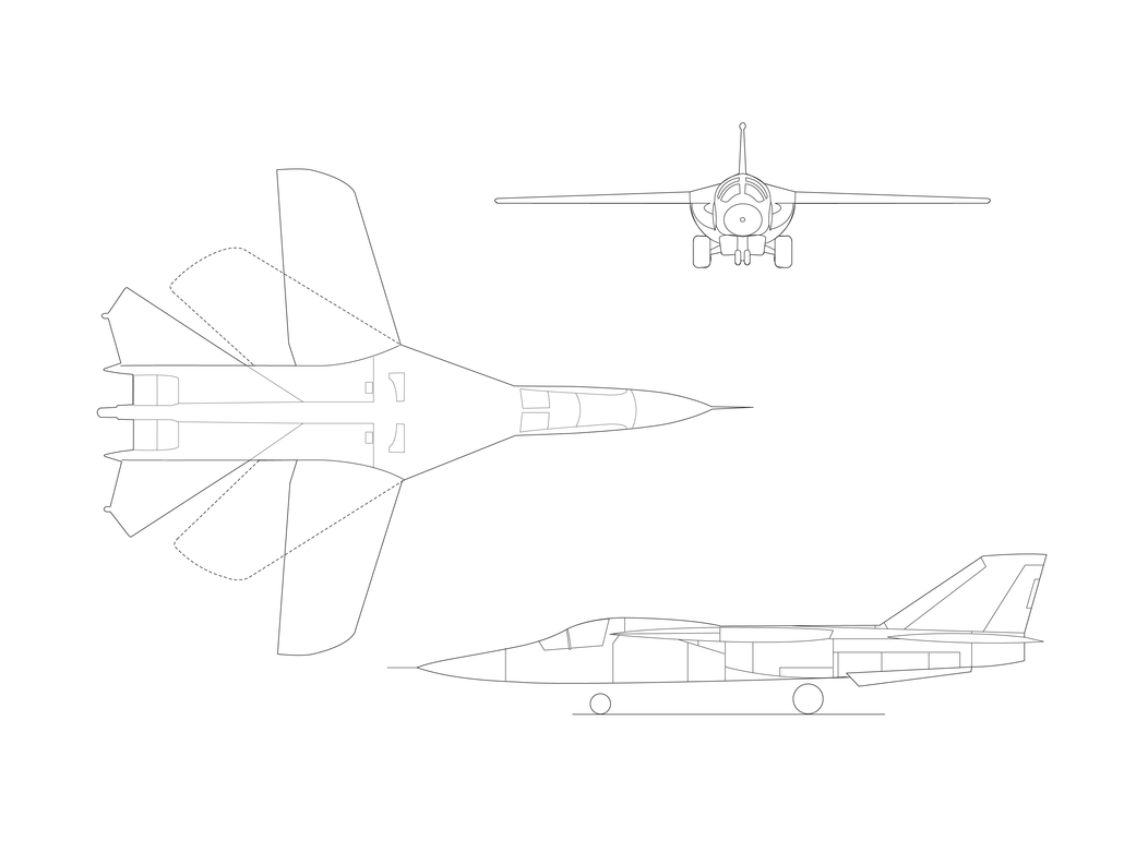 F-11 AFTI Illustration