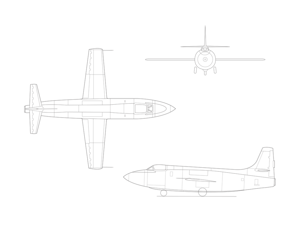 X-1A Illustration