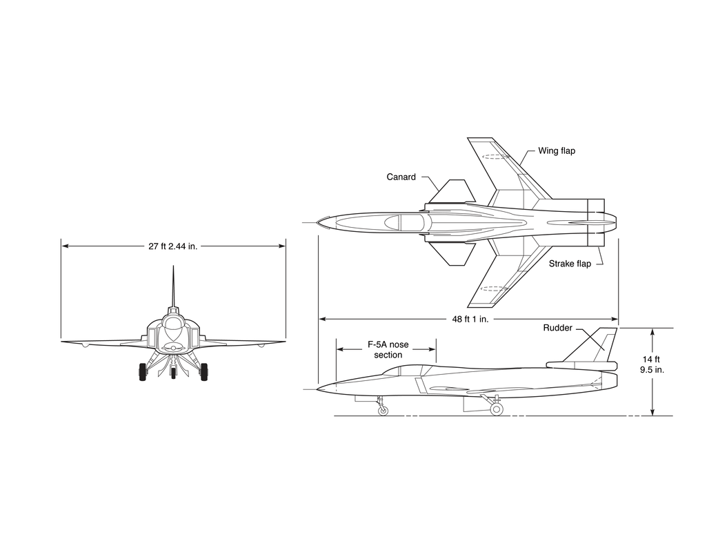 X-29 Illustration