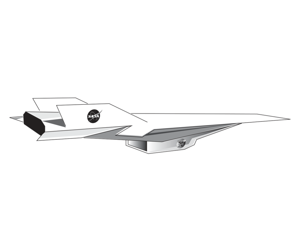 X-43A Illustration