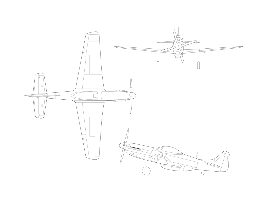 XP-51 Illustration