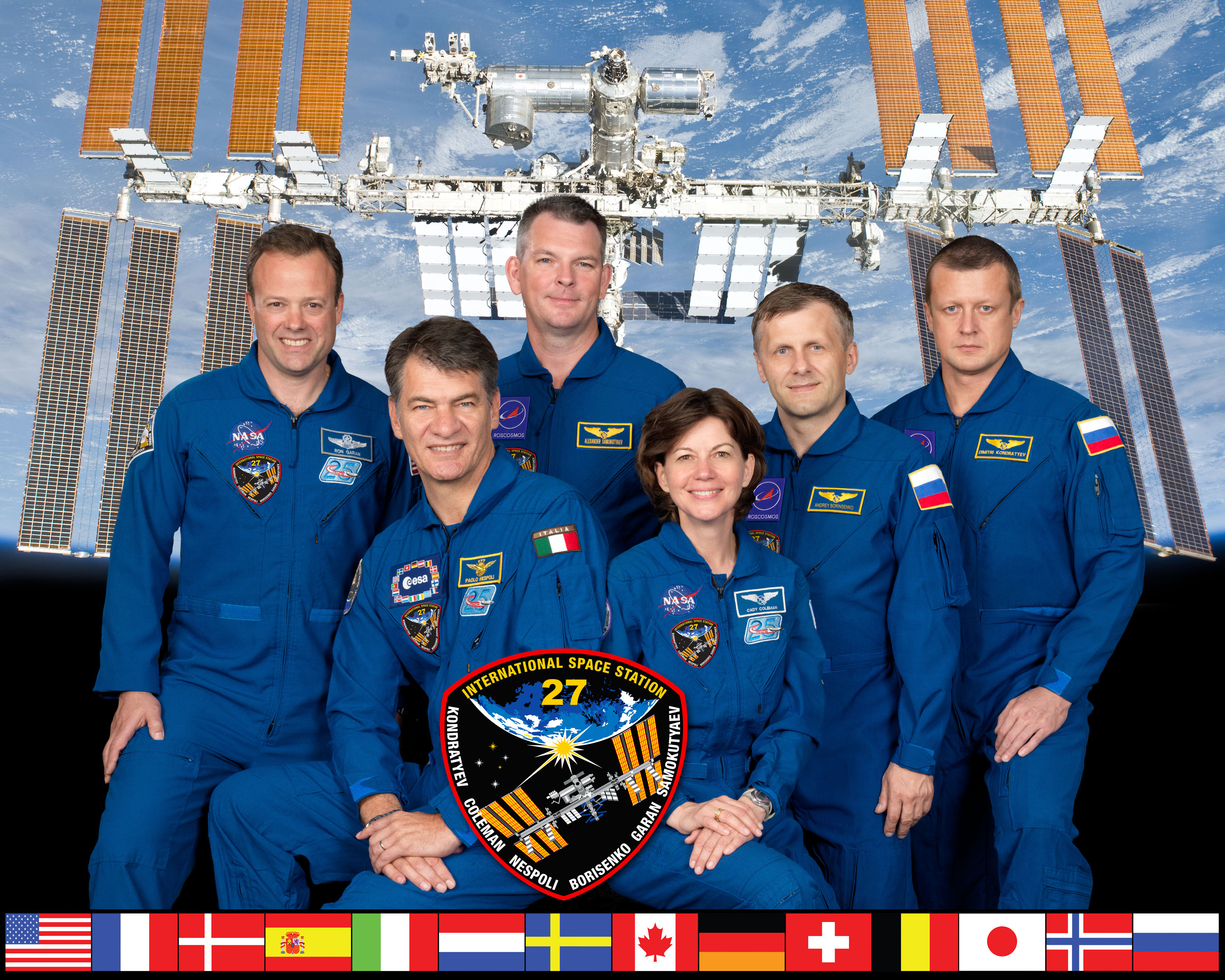 ISS Expedition 27 (NASA) STICKER Vinyl gestanzter Aufkleber – The