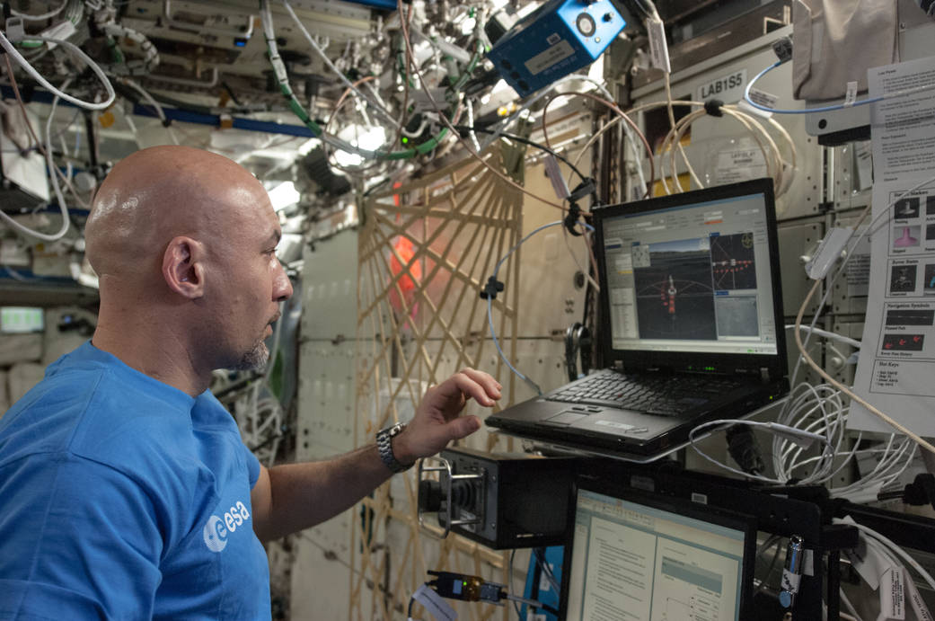 European Space Agency astronaut Luca Parmitano