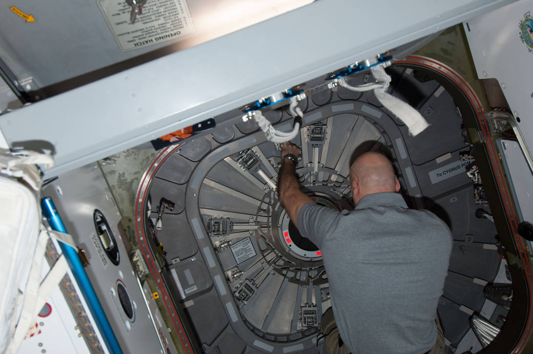 space station hatch