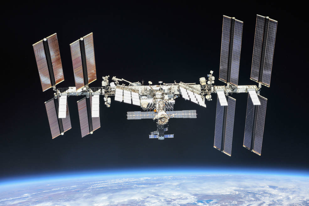The International Space Station photographed by Expedition 56 crew members from a Soyuz spacecraft after undocking. The station will celebrate the 20th anniversary of the launch of the first element Zarya in November 2018.