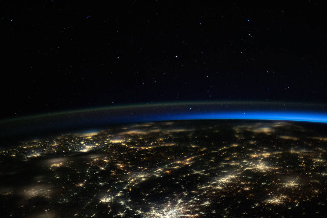 The night lights of the southeastern U.S.