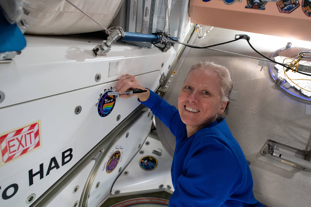 Expedition 64 Flight Engineer Shannon Walker