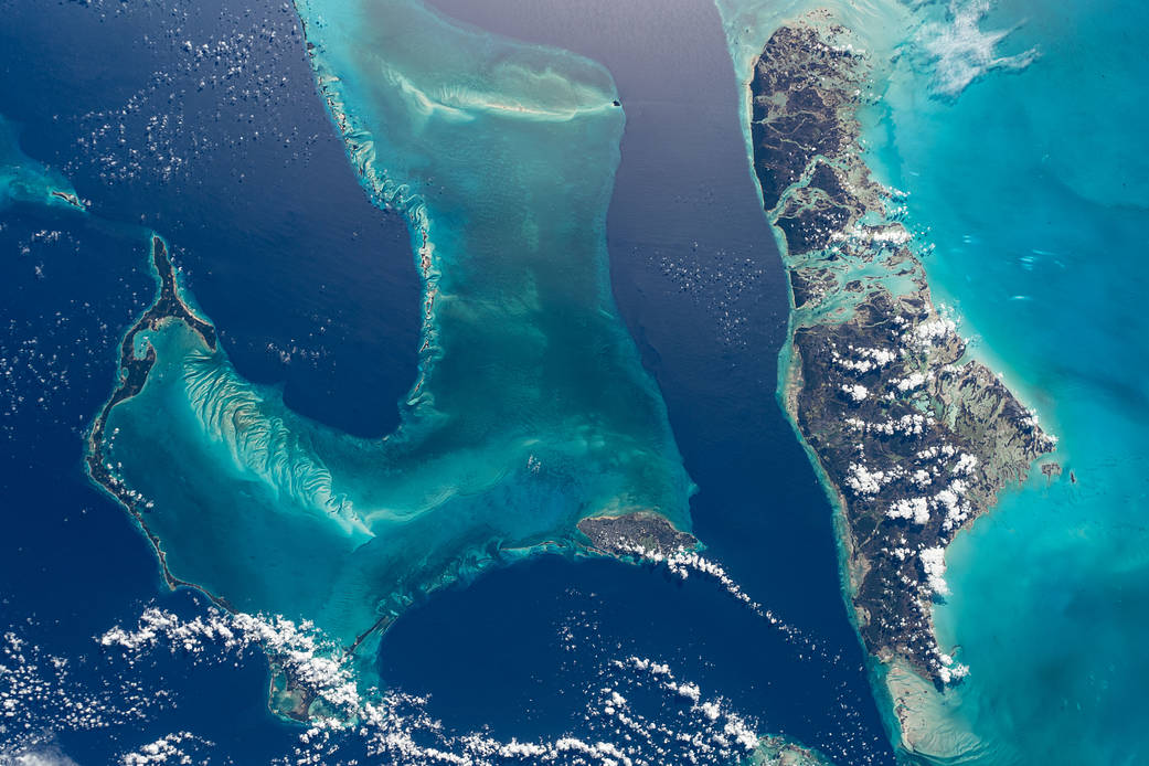 The island nation of the Bahamas