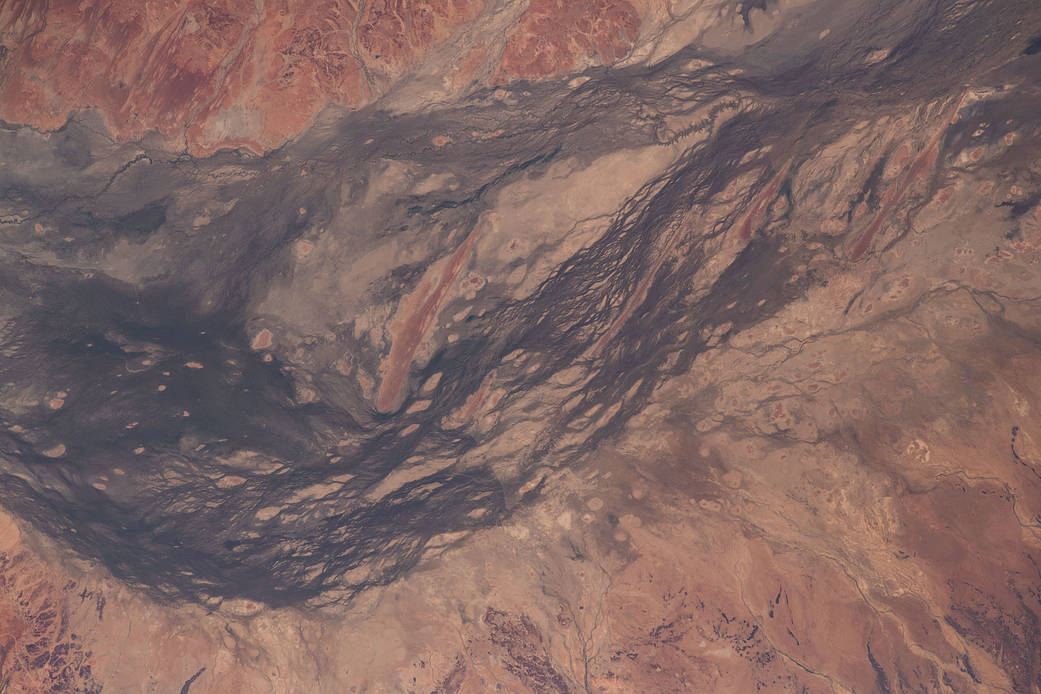 A portion of the Lake Eyre Basin in Queensland, Australia