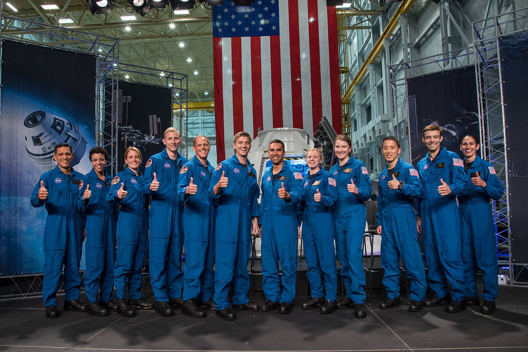 NASA introduces 12 new 2017 astronaut candidates at Johnson Space Center