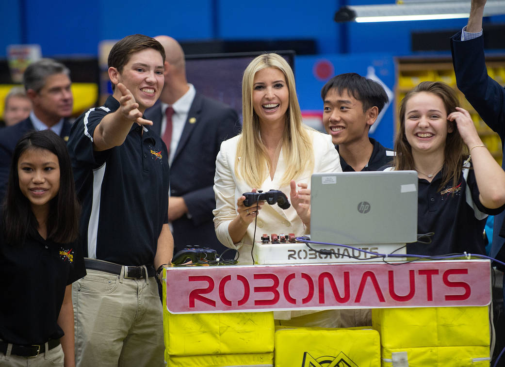 Advisor to the President Ivanka Trump Visits Johnson Space Center