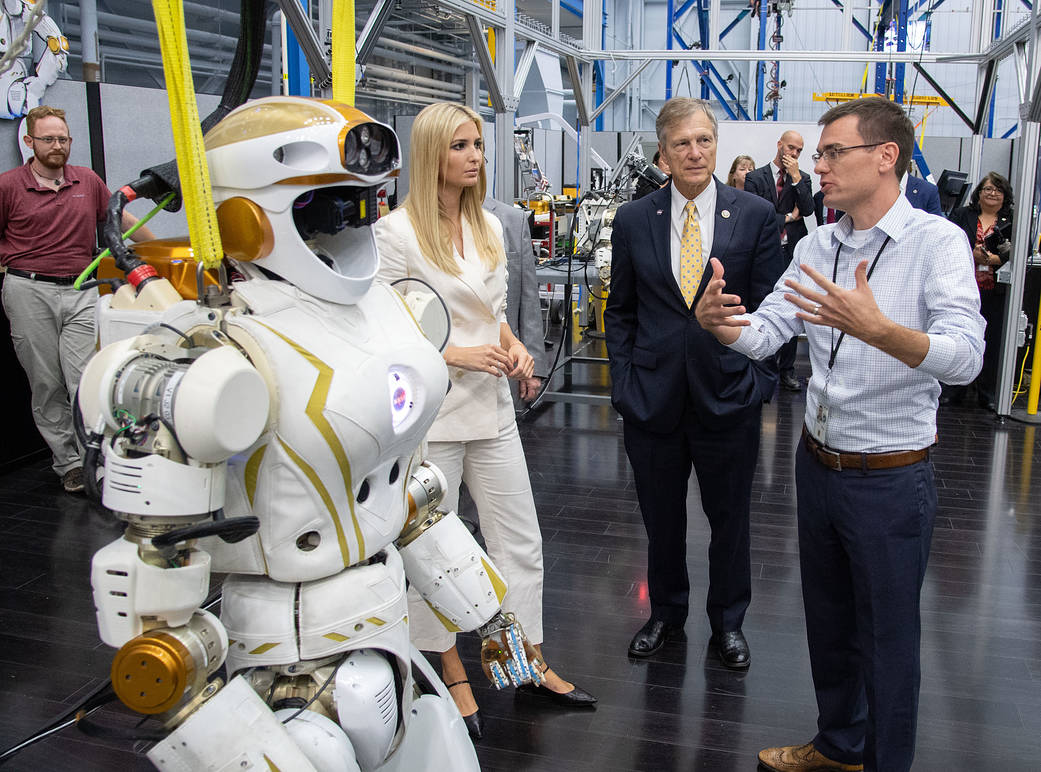 Advisor to the President Ivanka Trump Visits Johnson Space Center