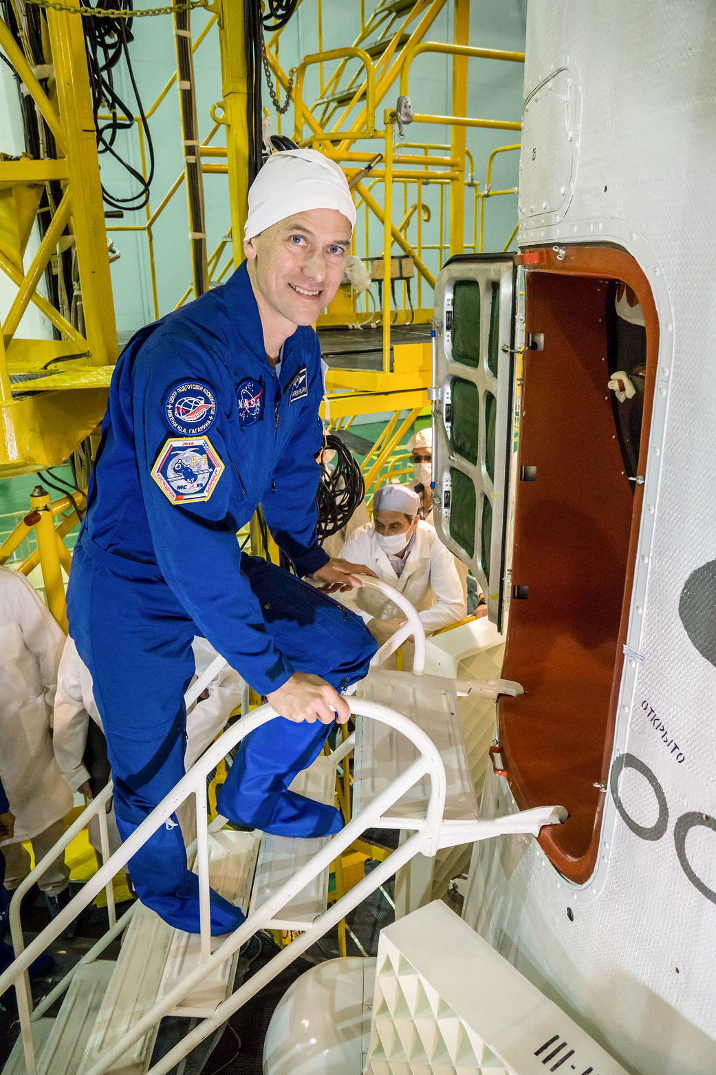 Backup Expedition 61 crewmember Tom Marshburn of NASA