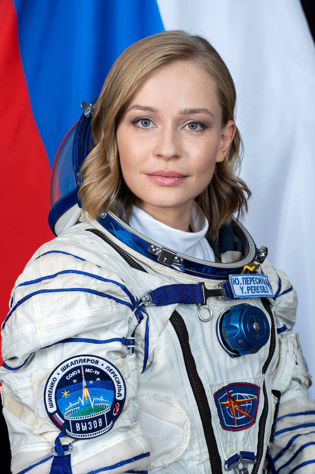 Spaceflight participant Yulia Peresild