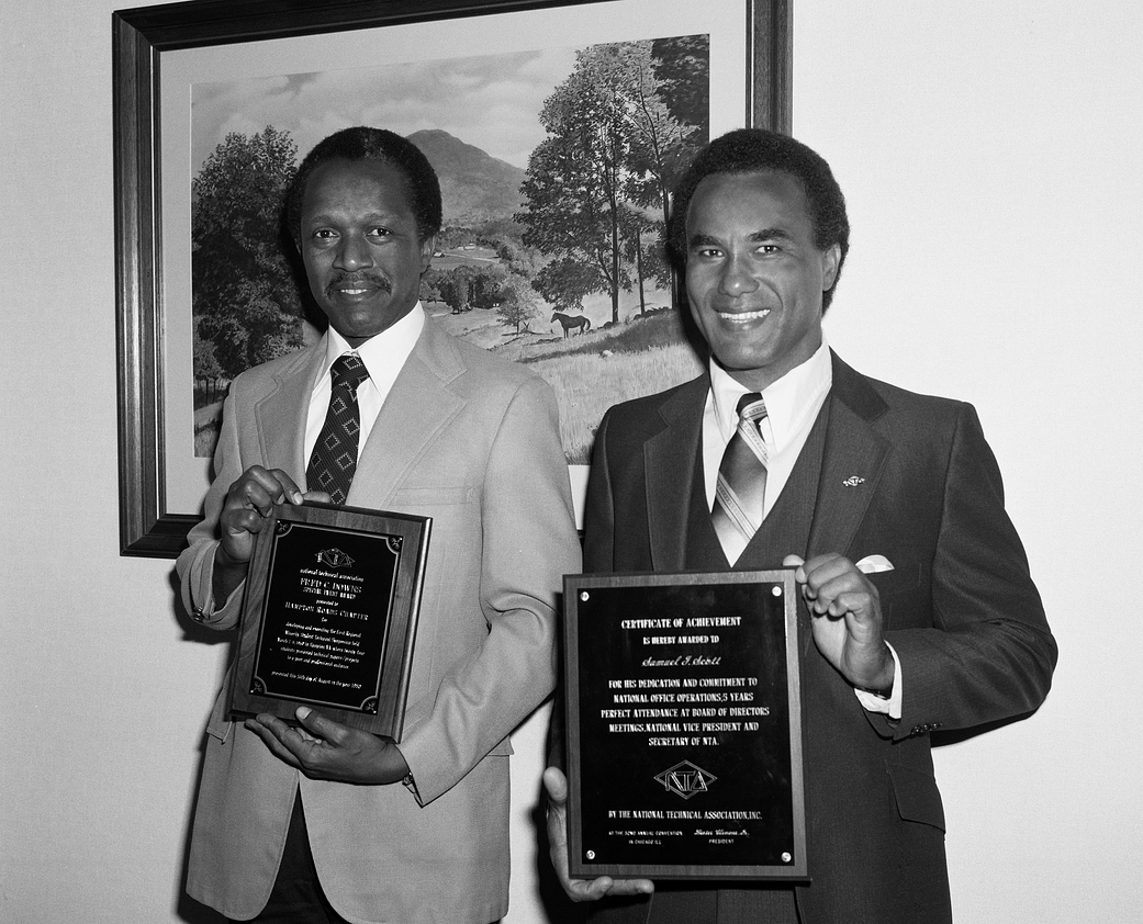 NTA Awardees Gilbert A. Haynes and Samuel J. Scott