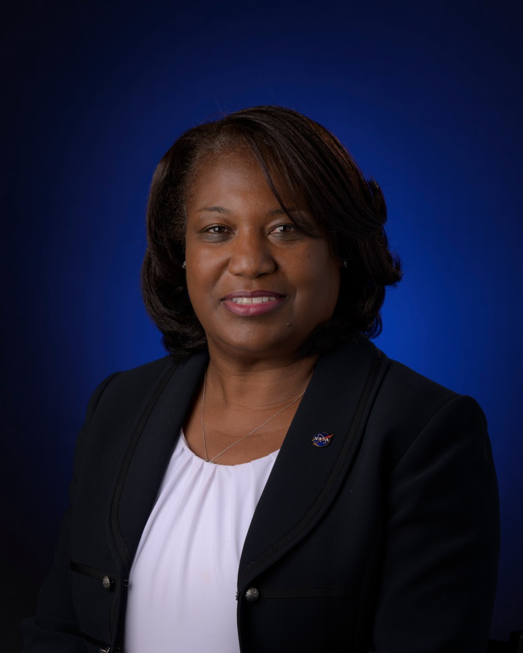Official portrait of Tonya McNair on Tuesday, Dec. 6, 2022, at the Mary W. Jackson NASA Headquarters building in Washington.