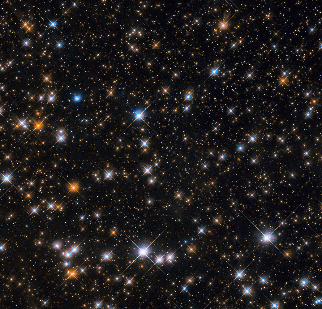 Hubble image of Messier 11