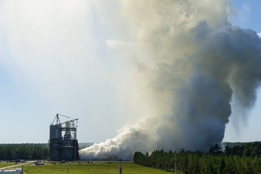 Final RS-25 Test (Aug 27, 2015)